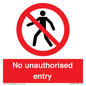 PA7608: No unauthorised entry