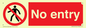 PA7610: No entry