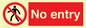 PA7610: No entry