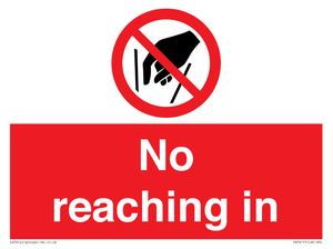 PA7617: No reaching in