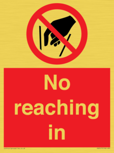 PA7617: No reaching in