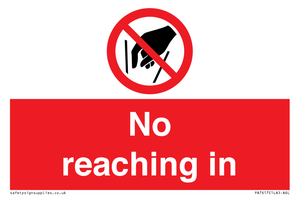 PA7617: No reaching in