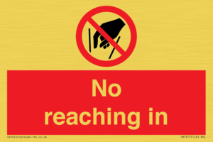 PA7617: No reaching in