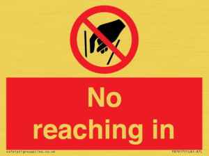 PA7617: No reaching in