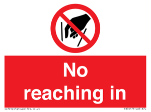 PA7617: No reaching in