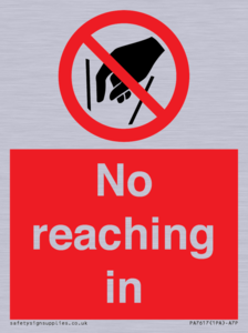 PA7617: No reaching in