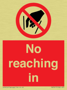 PA7617: No reaching in