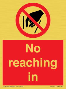 PA7617: No reaching in