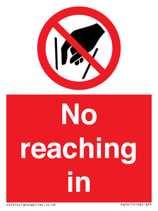 PA7617: No reaching in