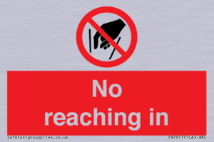 PA7617: No reaching in
