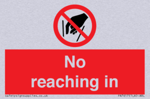 PA7617: No reaching in