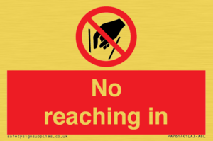 PA7617: No reaching in