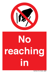 PA7617: No reaching in