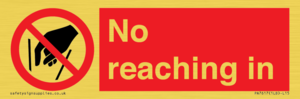 PA7617: No reaching in