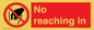 PA7617: No reaching in