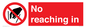 PA7617: No reaching in