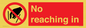PA7617: No reaching in