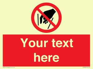 PA7628: Custom prohibition No reaching in