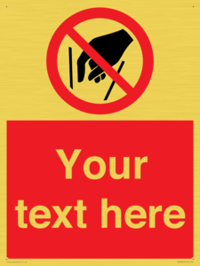 PA7628: Custom prohibition No reaching in