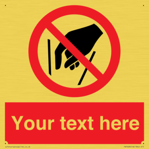 PA7628: Custom prohibition No reaching in