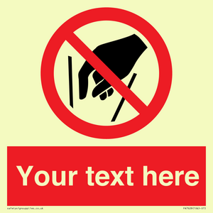 PA7628: Custom prohibition No reaching in