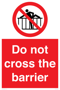 PA7715: Do not cross the barrier