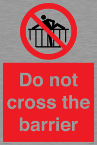 PA7715: Do not cross the barrier