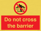 PA7715: Do not cross the barrier