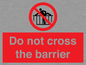 PA7715: Do not cross the barrier