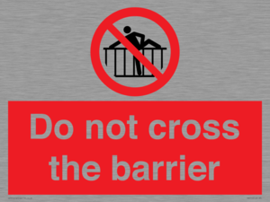 PA7715: Do not cross the barrier