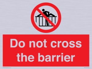 PA7715: Do not cross the barrier