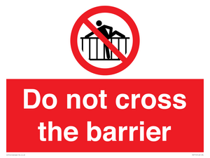 PA7715: Do not cross the barrier