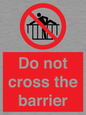 PA7715: Do not cross the barrier