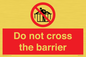 PA7715: Do not cross the barrier