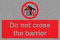 PA7715: Do not cross the barrier