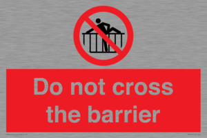 PA7715: Do not cross the barrier