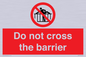 PA7715: Do not cross the barrier