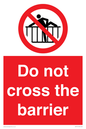 PA7715: Do not cross the barrier