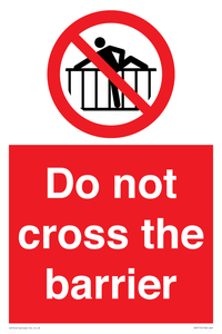PA7715: Do not cross the barrier