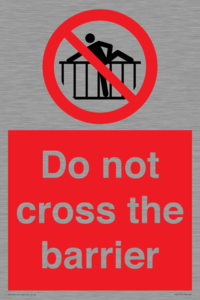 PA7715: Do not cross the barrier