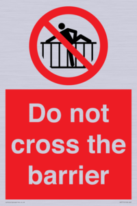 PA7715: Do not cross the barrier