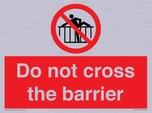 PA7715: Do not cross the barrier