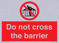 PA7715: Do not cross the barrier