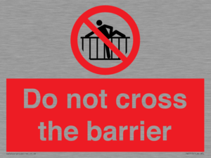 PA7715: Do not cross the barrier