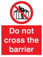 PA7715: Do not cross the barrier