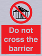 PA7715: Do not cross the barrier