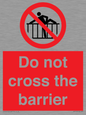 PA7715: Do not cross the barrier