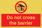 PA7715: Do not cross the barrier