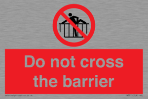 PA7715: Do not cross the barrier