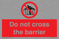 PA7715: Do not cross the barrier